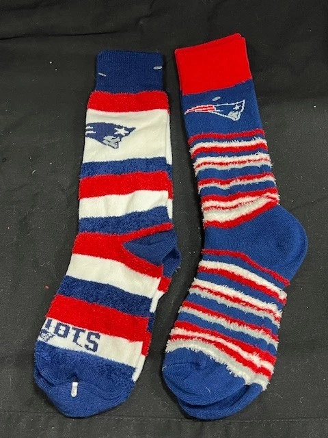 Calcetines difusos medianos para equipo de fútbol americano New England Patriots 2 pares Foto 1 de 1