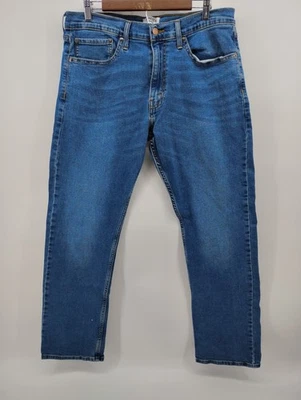 Jeans ajustados rectos de mezclilla lavados Levi's Denizen 232 para hombre talla 36x32  Foto 1 de 4