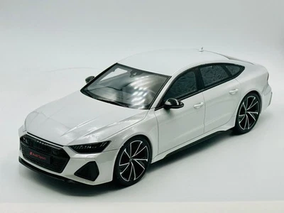 1:18 Audi RS 7 Sportsback -- Glacier White -- GT Spirit - Image 1 of 4