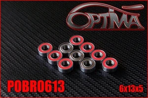 Optima 6mik Cuscinetti High Speed Qualità 6x13x5mm 6x13x5 6x13 (10) - POBR0613 - Foto 1 di 1