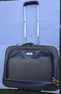 Samsonite Rolling Carry-On Briefcase Laptop, Luggage, Business Bag w/accessories - Image 1 of 4
