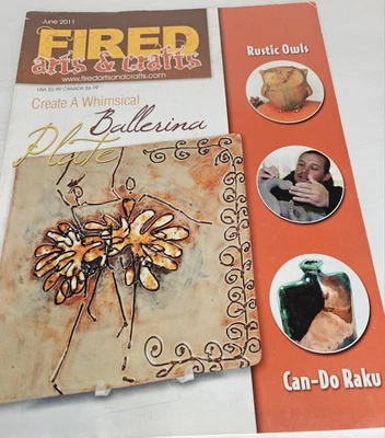 Revista Fired Arts & Crafts junio 2011 totalmente nueva Foto 1 de 4