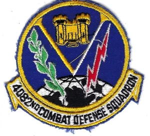 PATCH USAF 4082 COMBAT DEFENSE SQ CDS GOOSE AB CANADA JT-54 - Picture 1 of 1