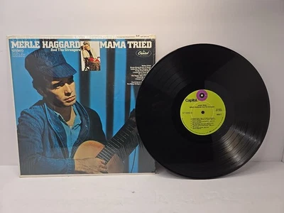 Mama Tried by Merle Haggard and The Strangers (Vinyl, 1970) Country - Repress Foto 1 de 4