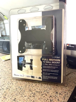 Vue Point Full-Motion TV Wall Mount Fits 13-30in. Flat-Panel TVs - Image 1 of 4