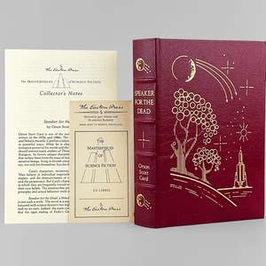 Speaker For The Dead by Orson Scott Card Easton Press Leather + Bookplate 1990 - Picture 1 of 15