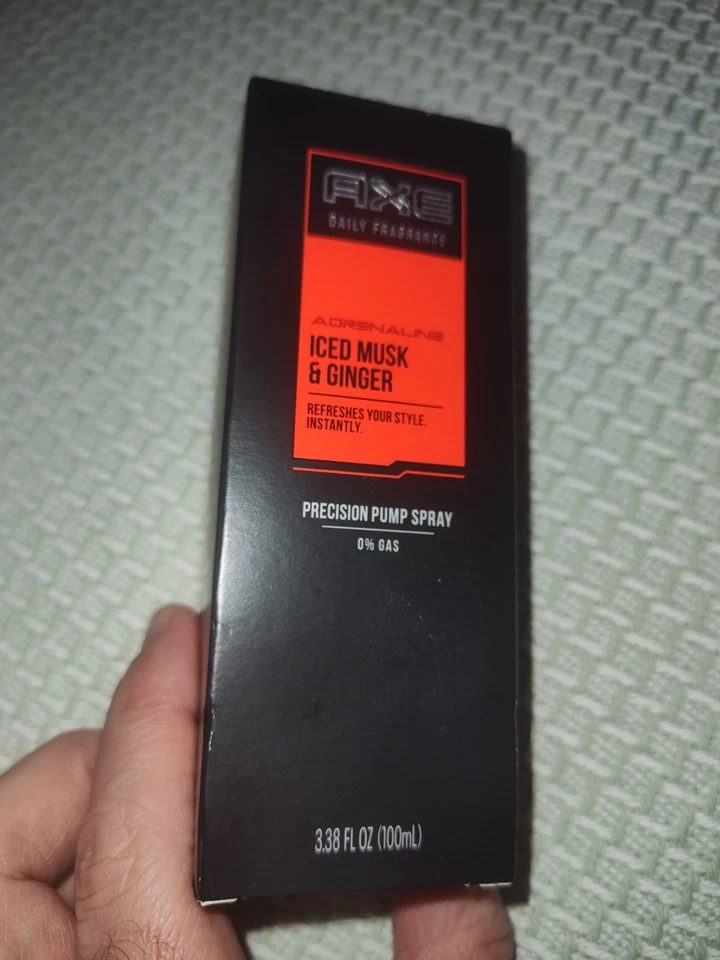 NUEVO DE STOCK NUEVO Axe Daily Fragancia Almizcle Helado y Jengibre Bomba Spray 3.38 FL OZ Foto 1 de 4