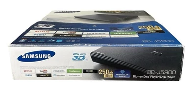 Reproductor de DVD Samsung BD-J5900 Curvo 3D Blu-Ray Disc con Transmisión Wi-Fi Sin Control Remoto Foto 1 de 4