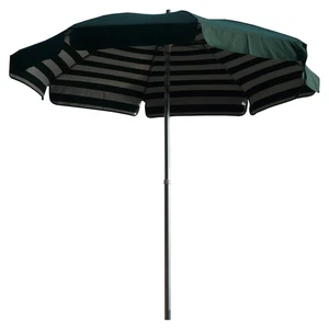 Maffei Gartenschirm Venice Baumwolle Ø200cm Mittelmast 34/37mm weiß/grün - Bild 1 von 3