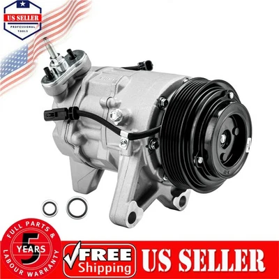 Compresor de aire acondicionado para Chevrolet Impala 2012-2014 Impala Limited 198352 2014-2016 Foto 1 de 4