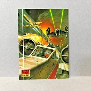 1993 Topps Star Wars Galaxy #16 The Death Star Trench - Bild 1 von 2