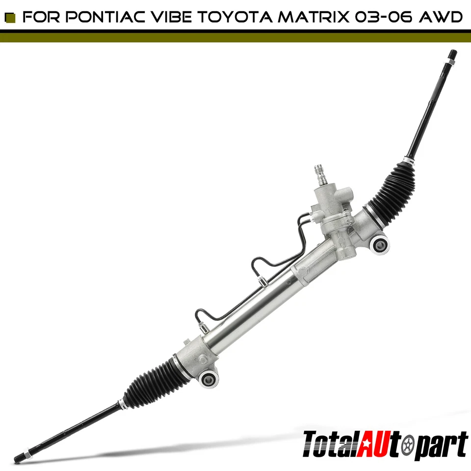 Conjunto de cremallera y piñón de dirección asistida para Toyota Matrix Pontiac Vibe 2003-2006 Foto 1 de 4
