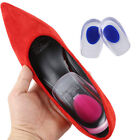 1Pair Heel Insole Extra Elastic Self-adhesive Foot Cup Back Pad Faux Leather