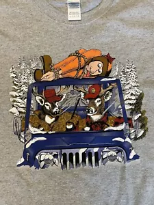 Gildan Heavy Cotton Tee Dear Hunter Humor Grafikdesign Siebdruck - Bild 1 von 4