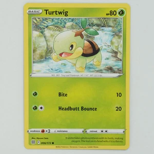 Turtwig 006/172 Common SWSH Brilliant Stars Pokemon Card - Picture 1 of 2