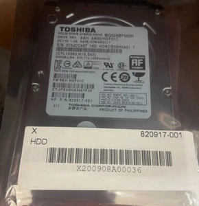 New Toshiba Solid State Hybrid Drive 820917-001 HDD 500GB  - Picture 1 of 2
