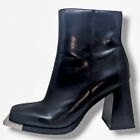 Circus by Sam Edelman | Nessie Ultra High Black Leather Boots Women's Size 7