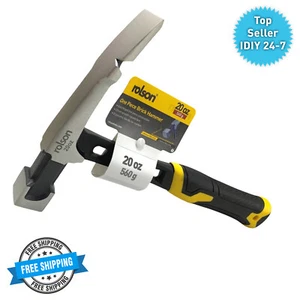 Rolson Solid Forged One Piece Brick Hammer 20 oz (560g) - Picture 1 of 2