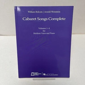 Cabaret Songs Complete: Volumes 1-4 for Medium Voice and Piano Paperback - Picture 1 of 6