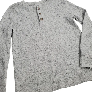 Jumping Beans Boys Sweater Size 10 Thermal Heather Grey  - Picture 1 of 5