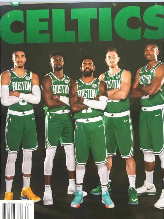 2018-2019 NBA BOSTON CELTICS YEARBOOK BASKETBALL PROGRAM FINALS CHAMPIONS BIRD   - Image 1 of 1