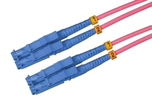 CONBIC® 6m E2000 UPC - E2000 UPC Patchkabel OM4 Duplex Multimode Glasfaser - Bild 1 von 4
