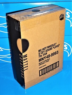 Mattel Creations Hot Wheels CEY ADAMS Design "LOVE" '70s VAN White In Sealed Box - Image 1 of 4