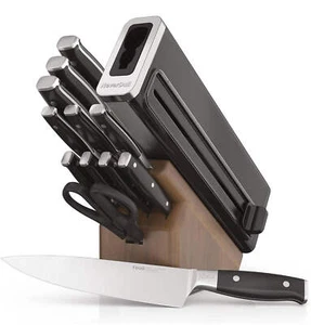 Ninja K52013 Foodi NeverDull Premium 13 Piece German Stainless Steel Wood Series - Picture 1 of 5
