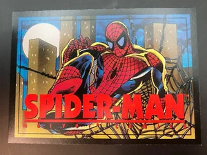 1993 Franklin Crunch N Munch Spiderman-Man Promo Card - Picture 1 of 2