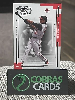 2004 Donruss Throwback Threads #56 Ken Griffey Jr. - Image 1 of 2