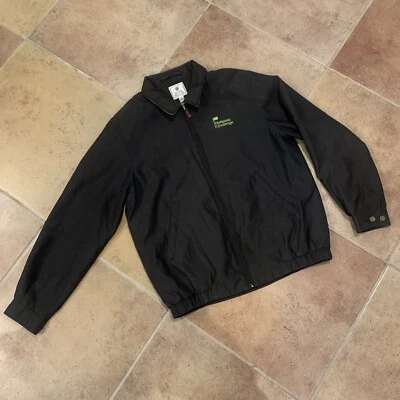 Peter Millar Jacket Full Zip Men's Size Medium With Pockets Collared Black Faded - Image 1 of 4