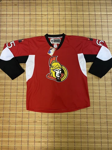 Reebok NHL Jersey NWT Red Erik Karlsson #65 Ottawa Senators Size 54 Cover