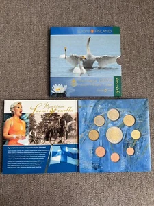 Finland 2007 year coin set from 1 cent - 2 euro + 5 euro coin - Picture 1 of 6