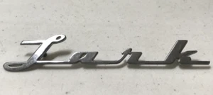 Vintage Evinrude Lark Emblem, Silver - Picture 1 of 4