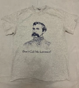 Vintage 1996 General Sherman “Don’t Call Me Lawrence” Tee T-shirt MED Civil War - Picture 1 of 10