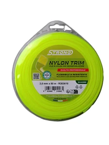 Filo bobina per decespugliatore professionale strong giallo quadro 3 mm mt. 50 - Foto 1 di 5