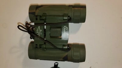 New Binolux 8x21 376ft/1000yds Folding Binoculars Camo print w/ strap - Image 1 of 4