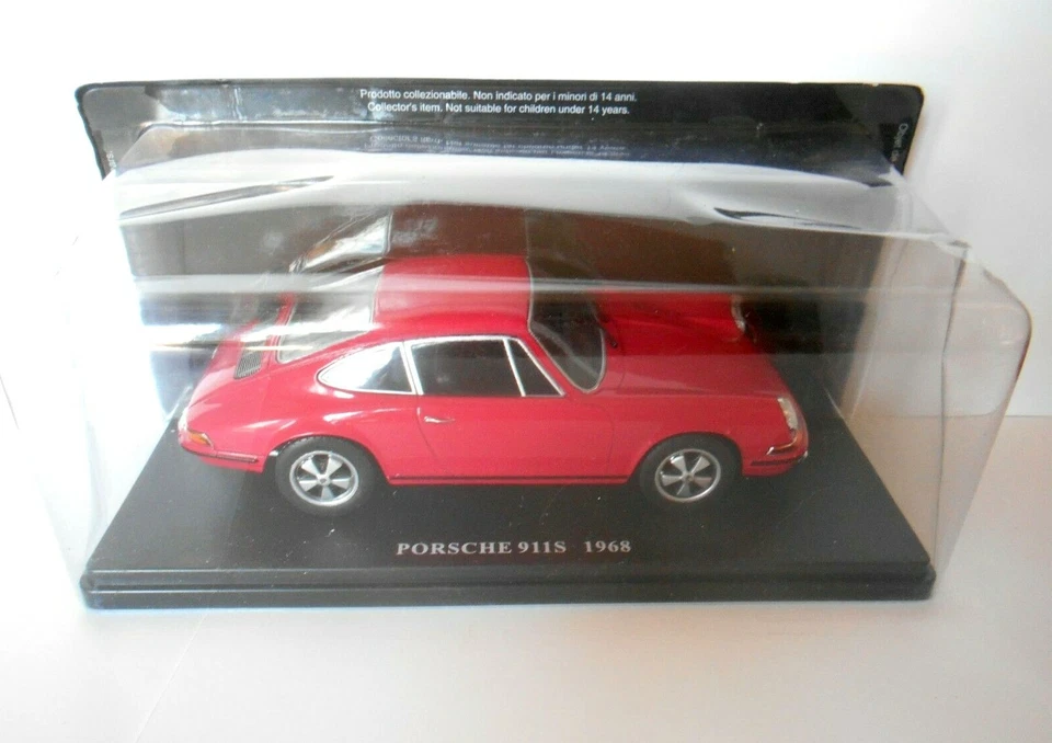 DIE CAST - PORSCHE 911S - 1968 -  usc n 26 SCALA 1/24 - Immagine 1 di 1