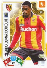 089 CHEICK OUMAR DOUCOURE # ROOKIE RC.LENS CARDS CARD ADRENALYN FOOT 2021 SANDWICHES