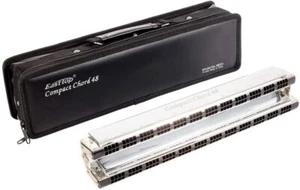 East top 48 Group Chord Harmonica Key of C with Case Upgrade Chord Harmonica New - Picture 1 of 8