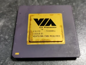 VIA C3 733A Socket 370 X86 32bit Processor - Photo 1/5
