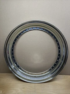 19”X 2.5”Outer Step Straight Flange Lip Hi Polished 40 Holes US Fit ESR Rotiform - Picture 1 of 8