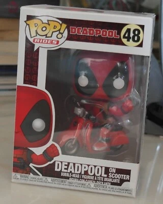 Funko Pop! Rides 48 : DEADPOOL (in Vespa) - Immagine 1 di 4