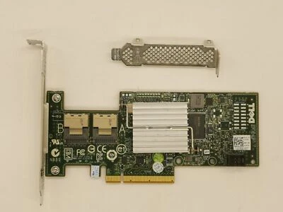 Dell PERC 47MCV H200 6Gb PCI-e SAS SATA 8-Port Raid Controller 047MCV - Image 1 of 4