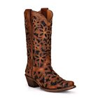 Corral® Youth Embroidery & Studs With Tan & Black Inlay Boots T0133