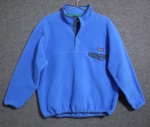 Patagonia Synchilla Snap-T Herren Large blau Herbst 2014 Vintage Fleecepullover *LESEN* - Bild 1 von 7