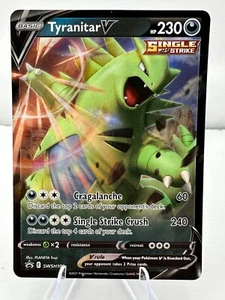 Pokémon - Tyranitar V SWSH109 Black Star Promo Ultra selten Neuwertig - Bild 1 von 2