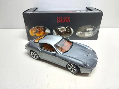 Ferrari 575 GTZ Zagato Grigia del 2006 - 1/18 Hotwheels Elite **DIFETTO** - Immagine 1 di 4