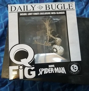 Neu Originalverpackt Q FIG Marvel Spider-Man Lootcrate Exclusive Limited Edition  - Bild 1 von 6