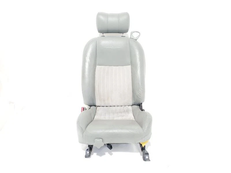 Ford Thunderbird 2003 2004 2005 OEM asiento delantero izquierdo medio gris ceniza gamuza desgaste Foto 1 de 4
